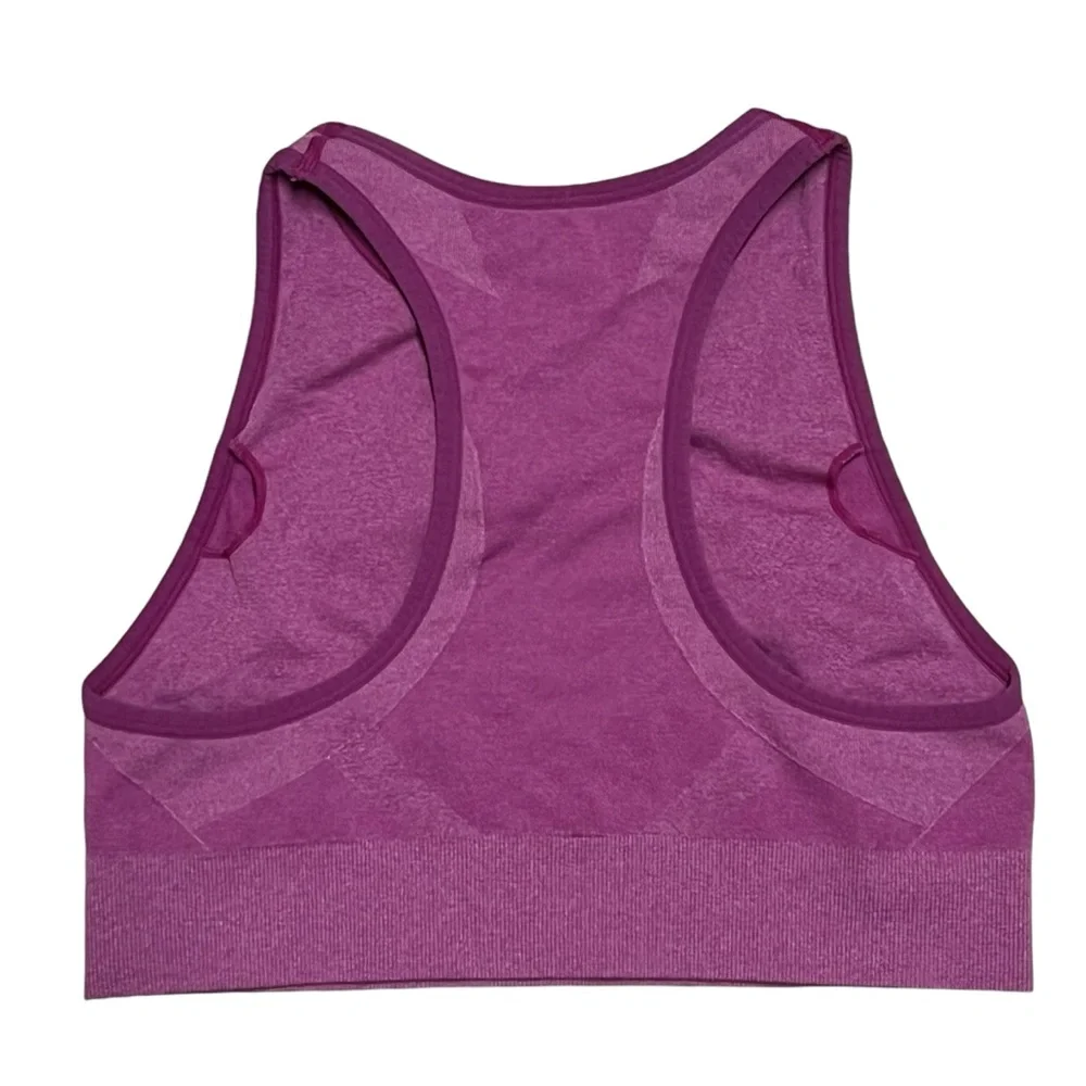 AVIA Racerback Raspberry Sports Bra Size Large - Picture 2 of 3